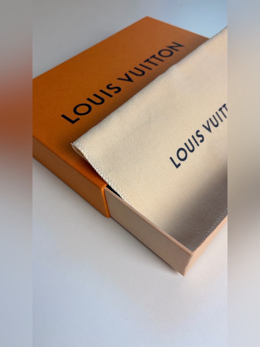 Louis Vuitton Box & Dust Bag for Long Wallet